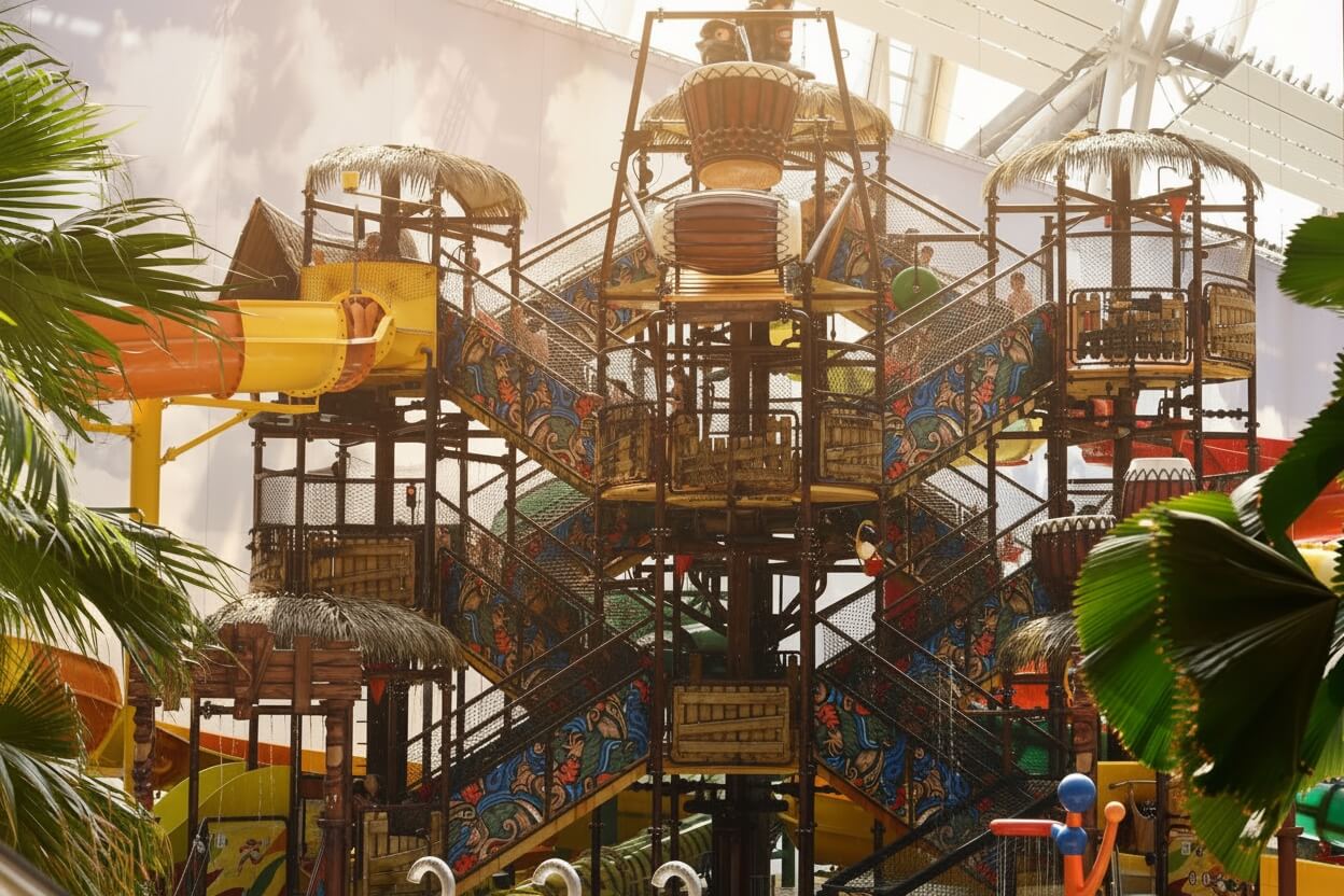 Jungle Splash Tropical Island wodny plac zabaw dla dzieci