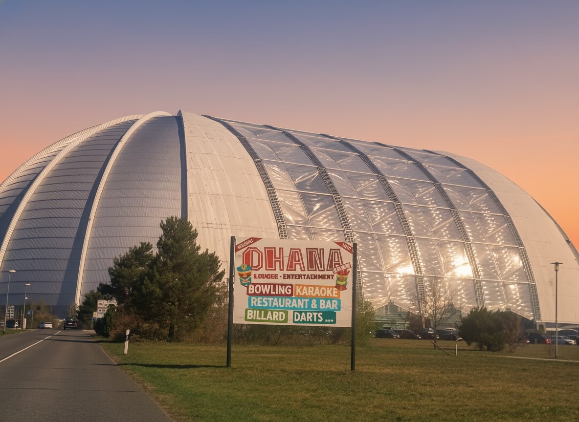 Kopuła Tropical Island z OHANA Lounge